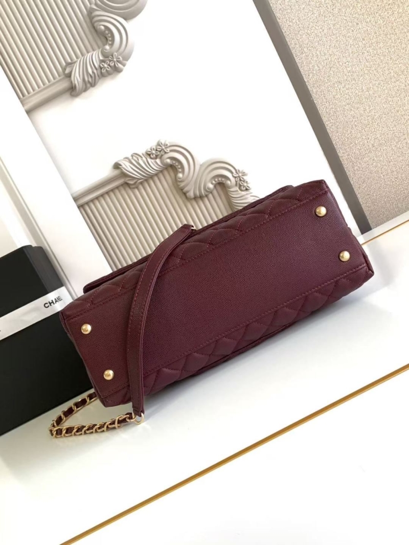 Ch**el top handle bags